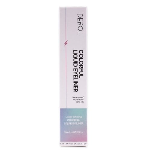 Tus de ochi colorat, Derol, Eyeliner lichid, 05 Indian Red, 4 ml - 1 | YEO