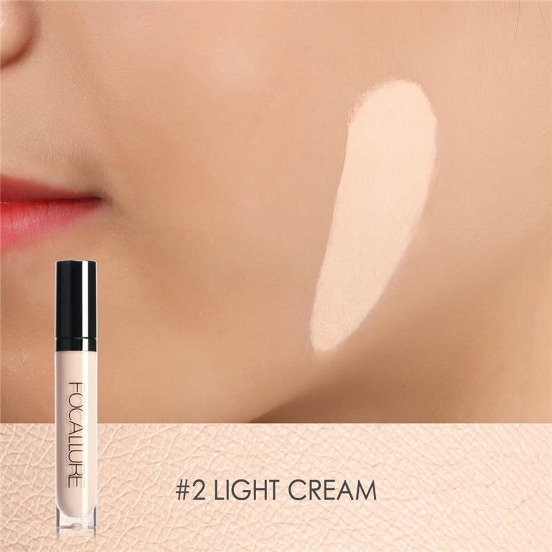 Corector Anticearcan Focallure Concealer Long Lasting 02 Light Cream - 1 | YEO