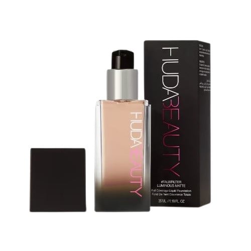 Fond de ten, Huda Beauty, Luminous Matte, 140G Cashew, 35 ml