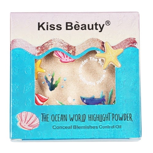 Iluminator, Kiss Beauty, The Ocean World Highlight, 02, 4 g - 1 | YEO