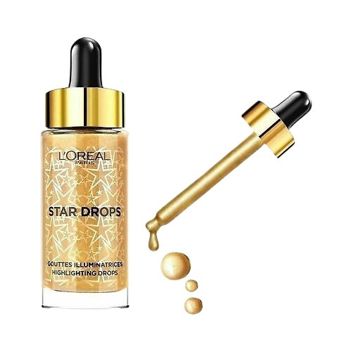 Iluminator Lichid, Loreal, Star Drops, Gold 15 ml Iluminator Lichid, Loreal, Star Drops, Gold 15 ml