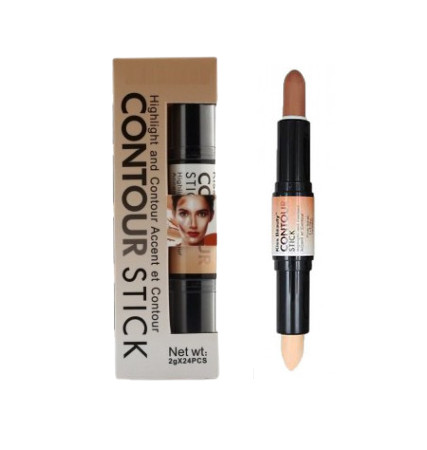 Kiss Beauty Contour Stick, Highlight & Contour Accent, Nuanta A