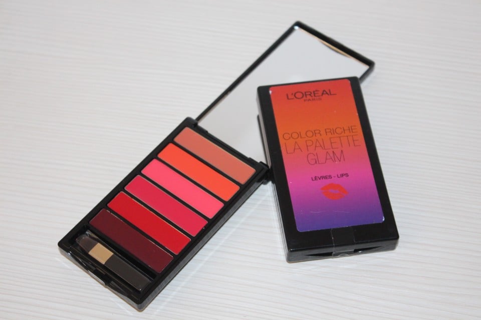 Paleta 6 rujuri Loreal Color Riche La Palette Glam Lips - 1 | YEO