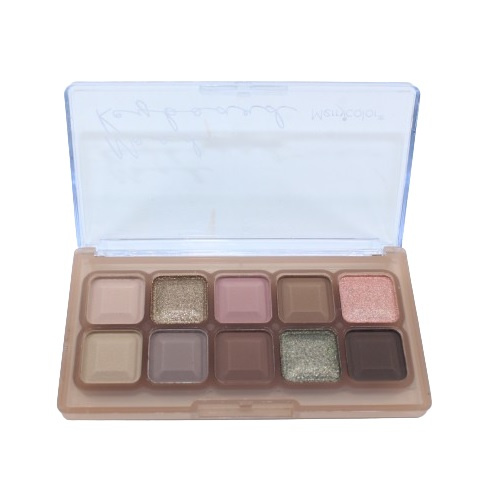 Paleta fard 10 culori, Merrycolor, Mood Keyboard, 01 - 1 | YEO