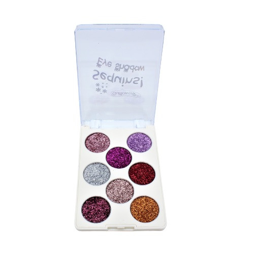 Paleta fard de ochi, Gulflower, Glitter Sequins, 01 Paleta fard de ochi, Gulflower, Glitter Sequins, 01