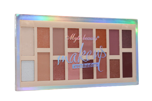 Paleta farduri de ochi, Myth Beauty, 16 culori - 1 | YEO