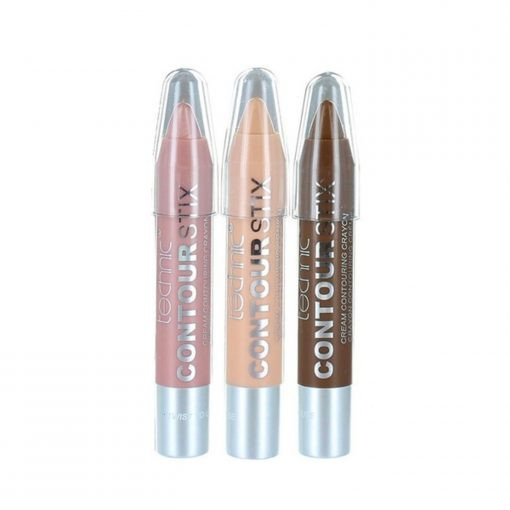 Set 3 creioane cremoase contur si iluminare, Technic Contour Stix - 2 | YEO