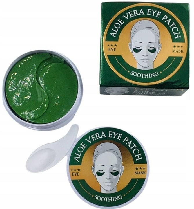 Set 60 Plasturi Hidrogel pentru Ochi, cu Aloe Vera, Spirulina si Colagen, Wokali, Eye Patch - 3 | YEO