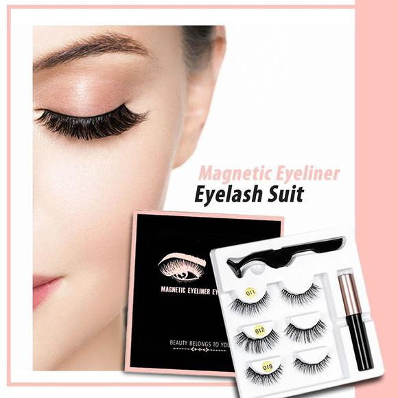 Set Gene False Beauty Belongs To You Magnetic Eyeliner Eyelash Suit, 29 - 1 | YEO