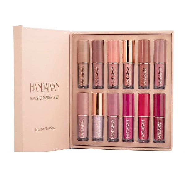 Set rujuri de buze, Handaiyan, Thanks For The Love Lip Set, 12