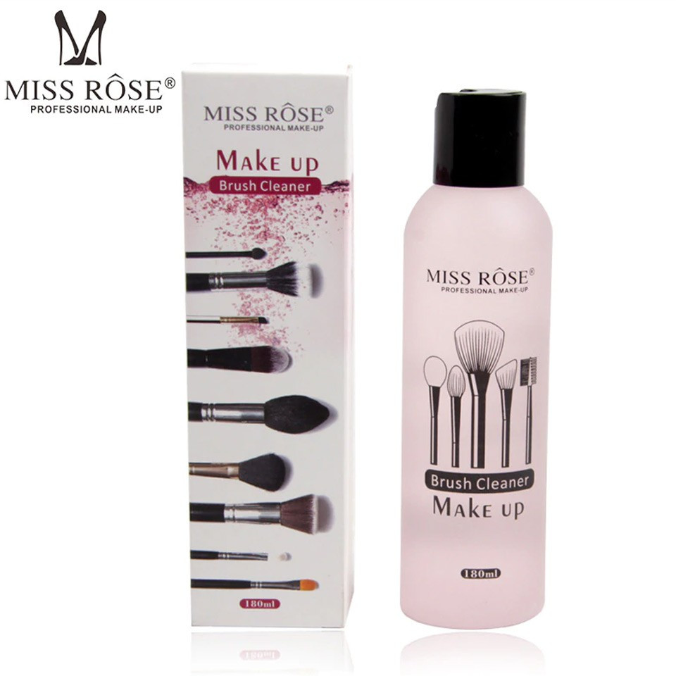 Solutie curatare pensule machiaj Miss Rose Brush Cleaner Make Up, 120 ml - 2 | YEO