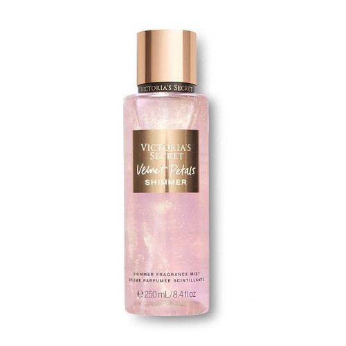 Spray de corp parfumat, Victoria\'s Secret, Velvet Petals Shimmer, Lush Blooms & Almond Glaze, 250 ml