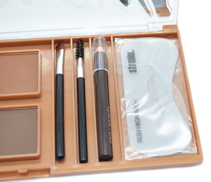 Trusa Fard Kit Sprancene SFR Color Brows Palette - 2 | YEO