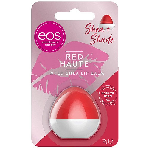 Balsam de buze, EOS, Red Haute, Shea Shade - 1 | YEO