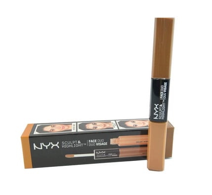 NYX Professional Makeup Sculpt & Highlight Face Duo 02 Almond Light - 2 | YEO