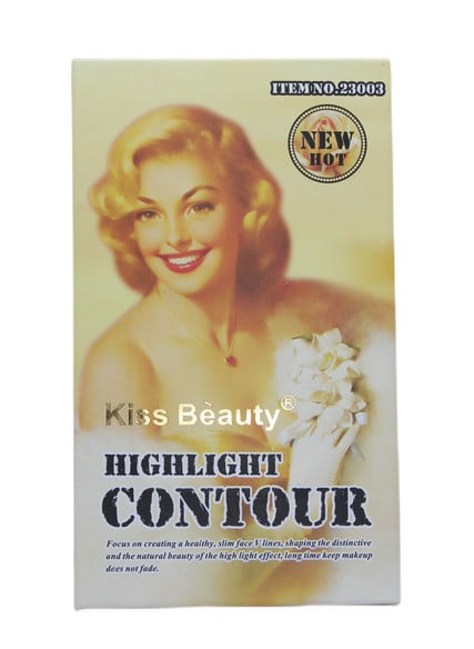 Paleta Contur Kiss Beauty Highlight Contour #1 - 1 | YEO