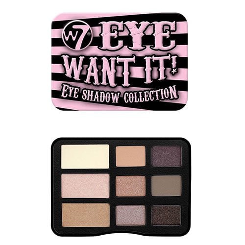 Paleta farduri pleoape, W7, Eye Want It, 9 nuante - 2 | YEO