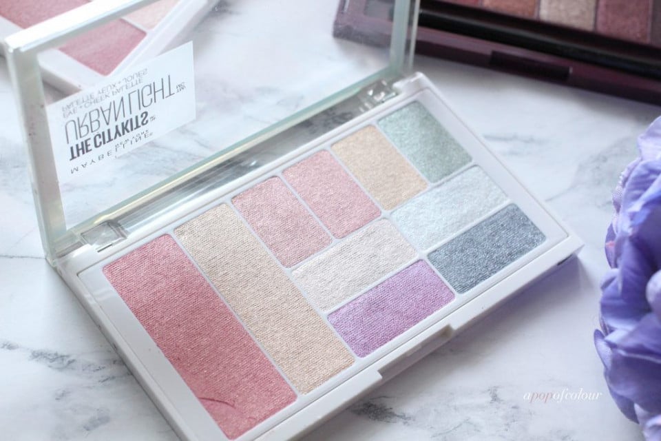 Paleta multifunctionala farduri de ochi si obraz Maybelline The City Urban Lights - 2 | YEO