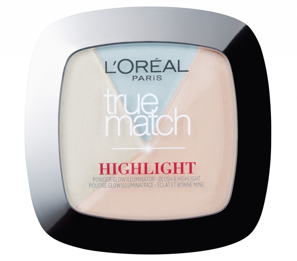 Pudra iluminatoare, Loreal, True Match Highlight, 302 Icy Glow