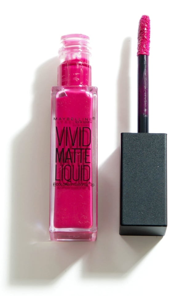 Ruj de Buze Lichid Mat, Maybelline, Vivid Matte, 30 Fuchsia Ecstasy, 8 ml - 2 | YEO