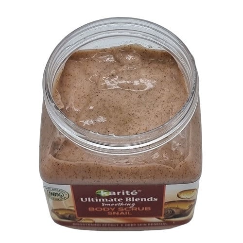 Scrub de corp cu extract de melc 98%, Karite, Ultimate Blends Smoothing, Snail, 320 ml - 1 | YEO