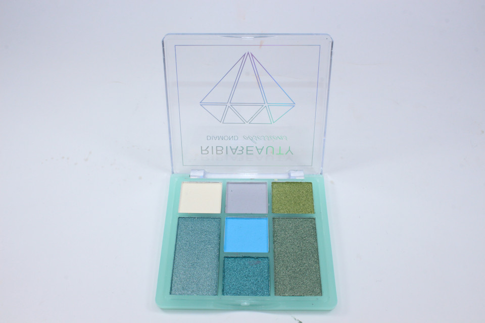 Trusa fard de ochi, Ribia Beauty, Diamond Obsessions, Green - 1 | YEO