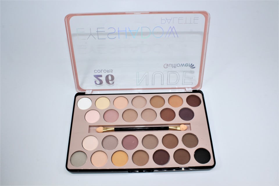 Trusa machiaj paleta farduri de ochi, Gulflower, Nude 26 Colors, A - 3 | YEO