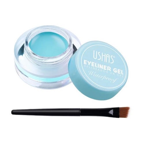 Tus gel colorat, Ushas, Waterproof, Baby Blue, 3.8 g - 2 | YEO