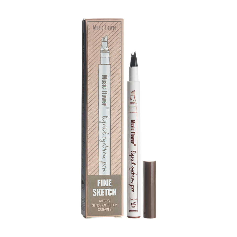 Creion sprancene efect Microblading Music Flower Eyebrow Chestnut - 1 | YEO