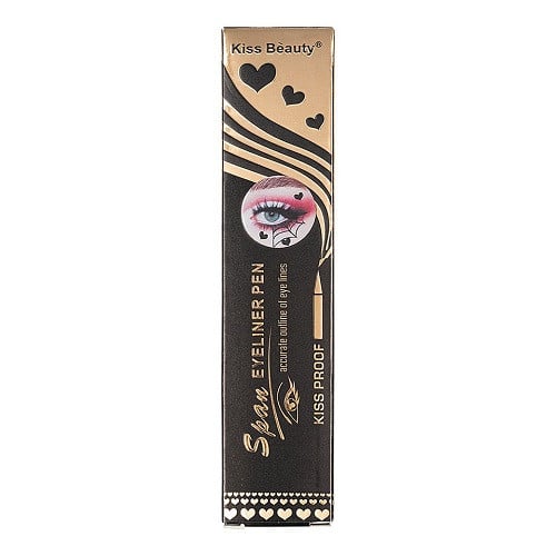 Eyeliner tus carioca, Kiss Beauty, cu stampila inima, 03 - 2 | YEO