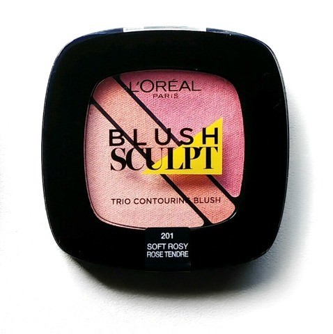 Fard de obraz Loreal Blush Sculpt Nuanta 201 Soft Rosy