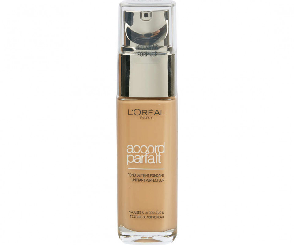 Fond de ten Loreal Accord Parfait, Nuanta 3D/3W Golden Beige - 3 | YEO