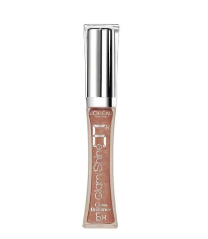 Luciu de buze / gloss buze Loreal Glam Shine, Nuanta 303 Everlasting beige