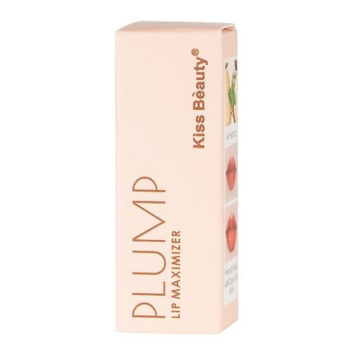 Luciu de buze pentru volum, Kiss Beauty, Plump Lip Maximizer, 3 ml - 1 | YEO