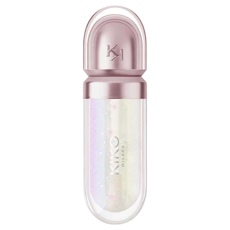 Luciu de buze stralucitor, Kiko Milano, 3D Hydra Lipgloss, 01 Milky Way, 6.5 ml - 2 | YEO