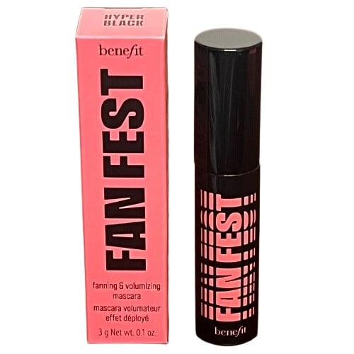 Mascara, Benefit, Fan Fest, Volum, Hyper Black, 4 g - 2 | YEO