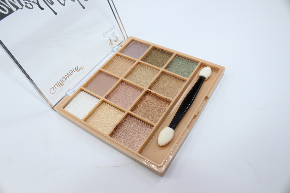 Paleta farduri de ochi, Gulflower, Eyeshadow Matte Shimmer, 12 culori, 03 - 3 | YEO