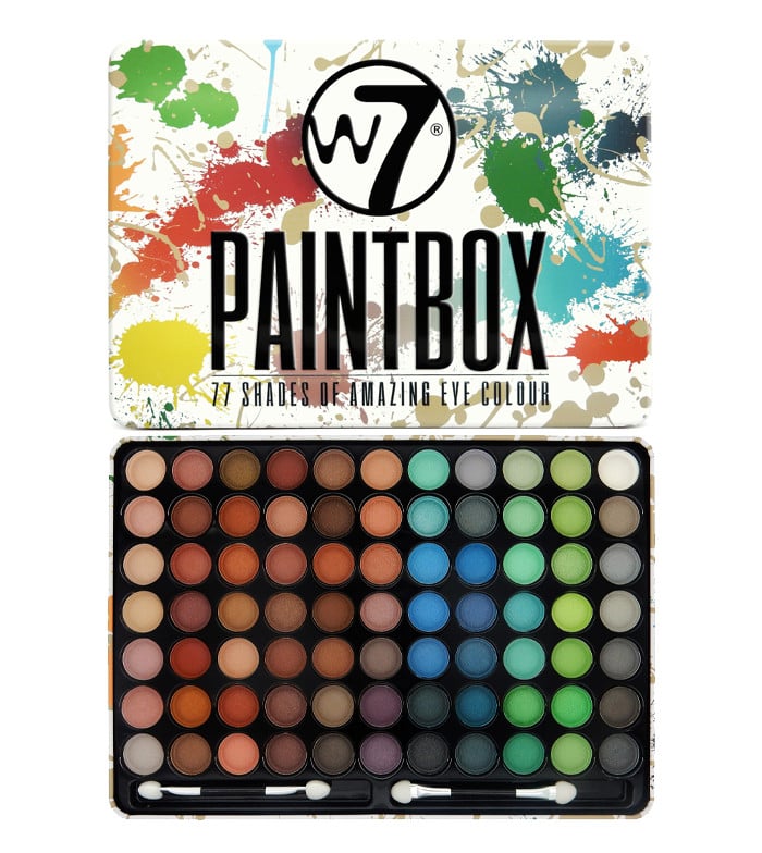 Paleta farduri de ochi W7 Paintbox 77 culori