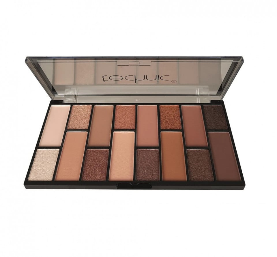 Paleta farduri de pleoape Technic Exposed, 16 culori - 3 | YEO