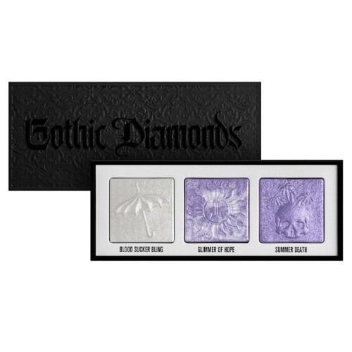 Paleta iluminatoare, Jeffree Star, Extreme Frost Trio, Gothic Diamonds, 3 iluminatoare - 2 | YEO