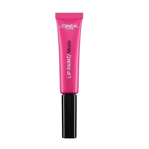 Ruj de buze lichid, Loreal, Lip Paint Matte, 202 King Pink - 1 | YEO