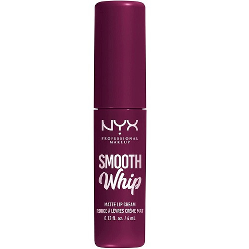 Ruj de Buze Lichid Mat, NYX Professional Makeup, Smooth Whip Matte, 11 Berry Bed Sheets, 4 ml - 1 | YEO