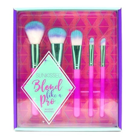 Set 5 pensule machiaj Sunkissed Blend Like A Pro Makeup Brushes - 2 | YEO