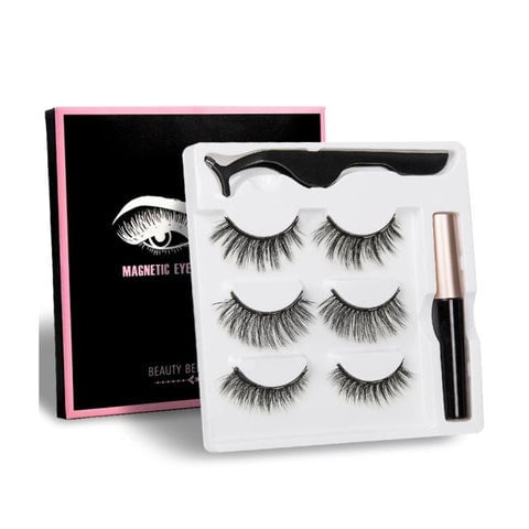 Set Gene False, Beauty Belongs To You Magnetic, Eyeliner Eyelash Suit, 24 - 1 | YEO