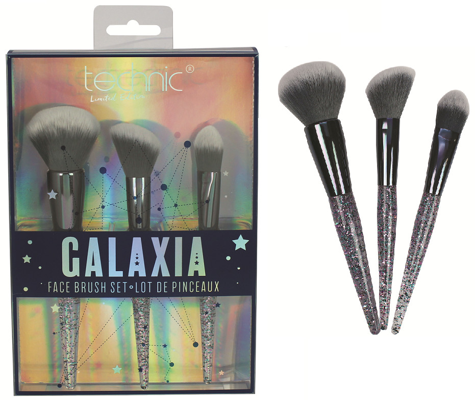 Set pensule machiaj Technic Galaxia Face Brush - 2 | YEO