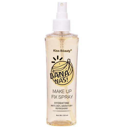 Spray de Fixare Hidratant, Antiinflamator, Kiss Beauty, Bananas, 150 ml - 3 | YEO