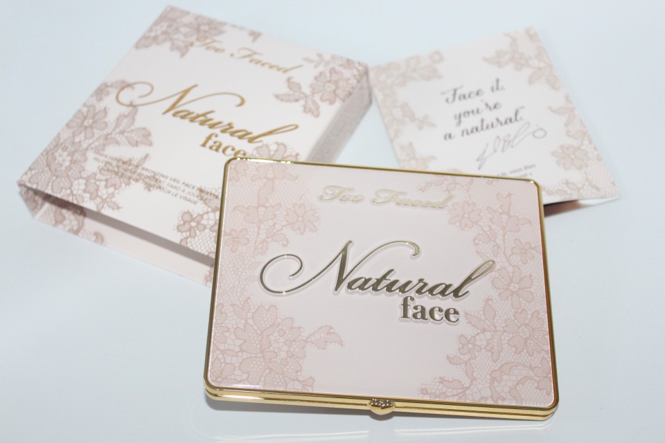 Trusa Machiaj Too Faced Natural Face Palette Pudre