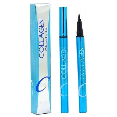 Tus de Ochi, Rezistent, Million Pauline, Collagen, Waterproof Eyeliner, Negru, 1 ml - 2 | YEO