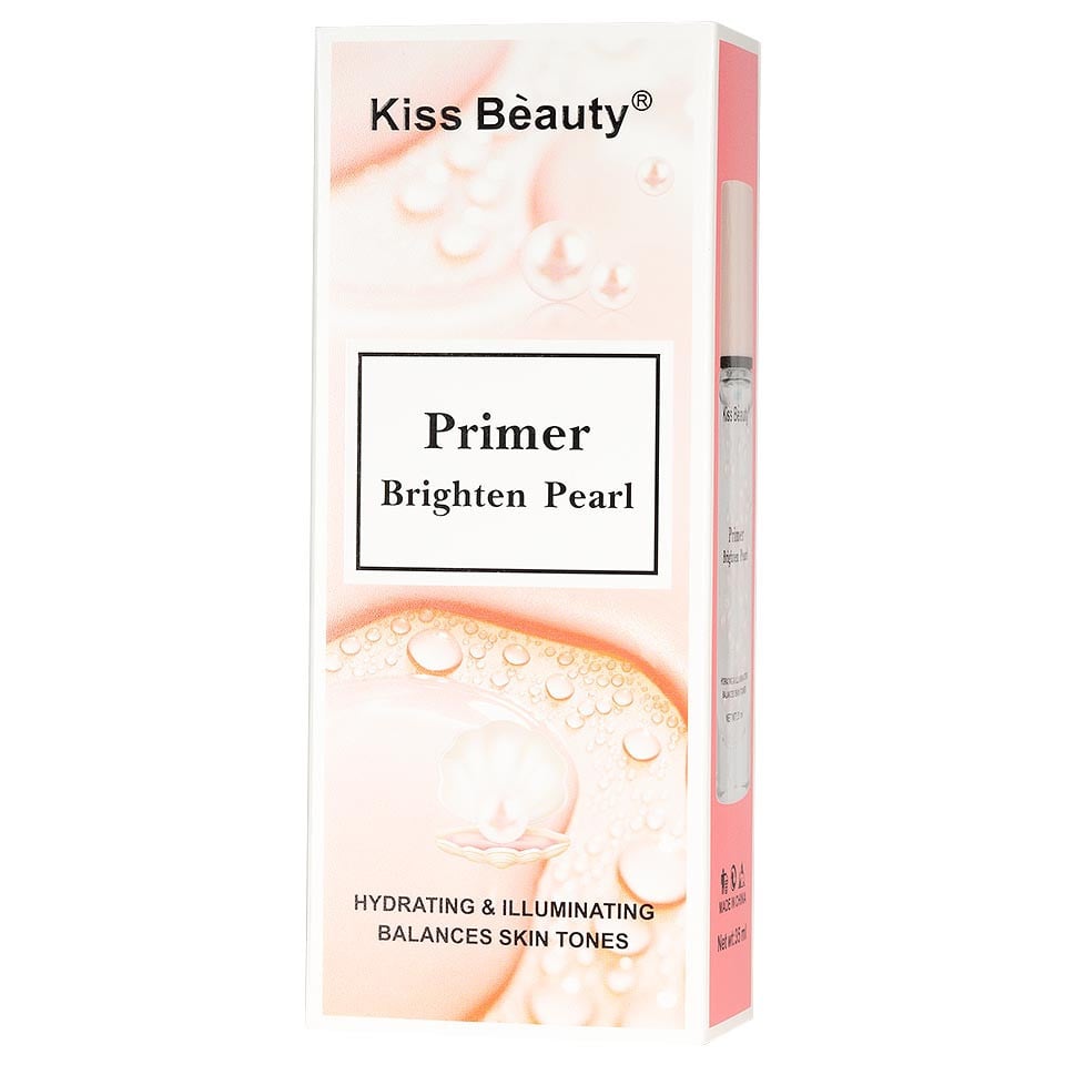 Baza machiaj Kiss Beauty, Primer Brighten Pearl, 35 ml - 2 | YEO