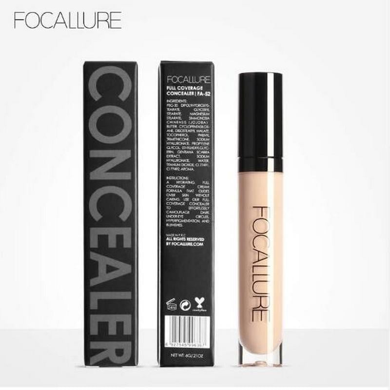 Corector Focallure Concealer Long Lasting 04 Medium Honey - 1 | YEO